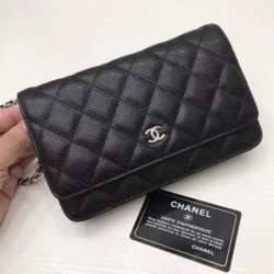 Replica WOC Classic trapuntato A15206 nero