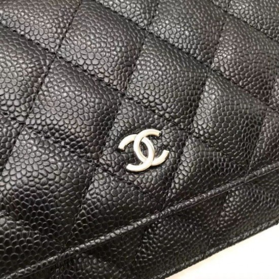 Replica WOC Classic trapuntato A15206 nero