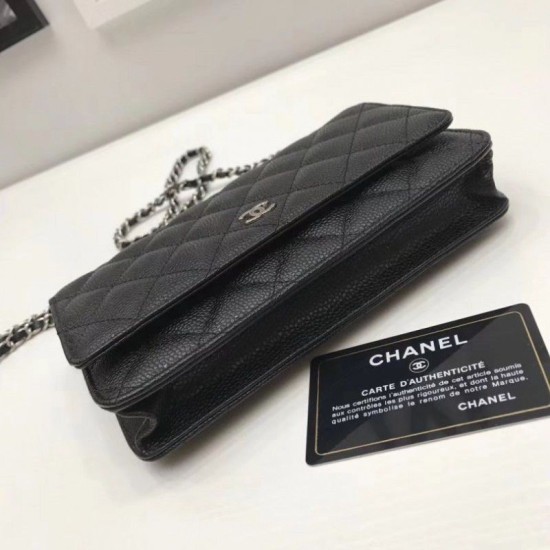 Replica WOC Classic trapuntato A15206 nero