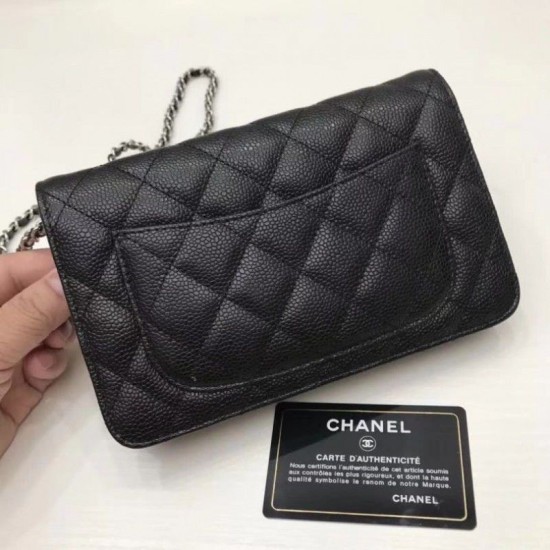 Replica WOC Classic trapuntato A15206 nero
