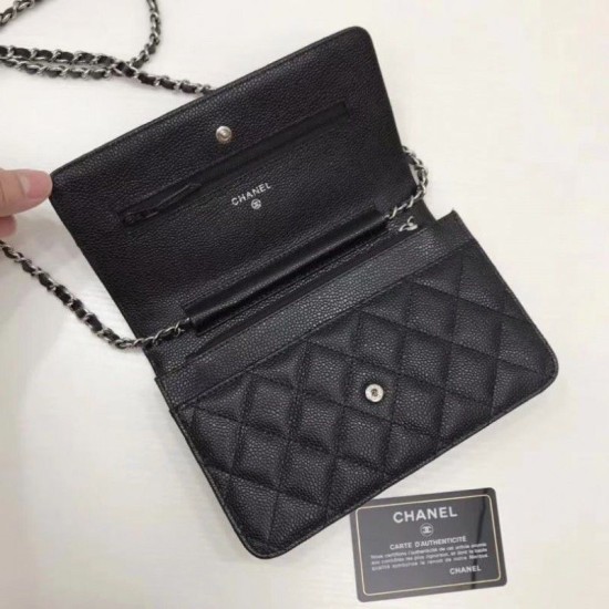 Replica WOC Classic trapuntato A15206 nero