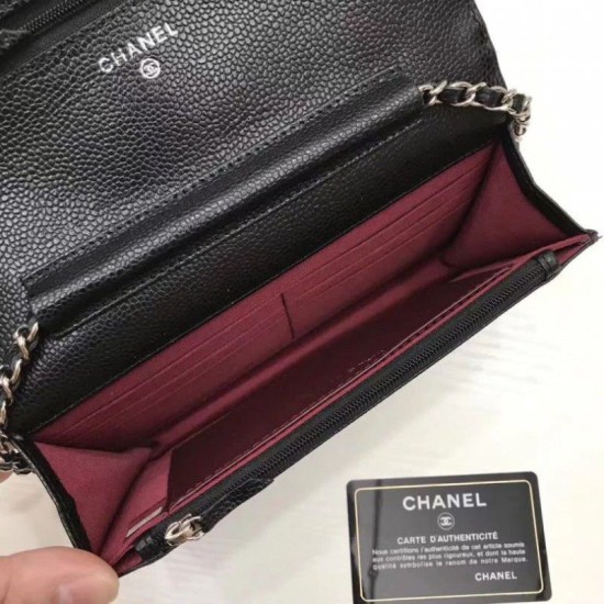 Replica WOC Classic trapuntato A15206 nero