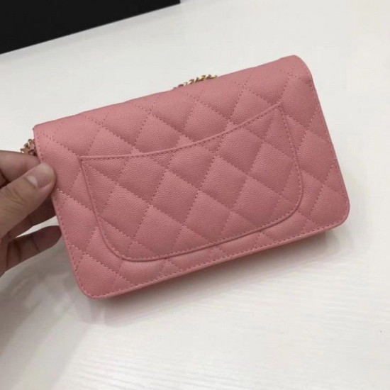 Replica WOC Classic trapuntato A15206 rosa