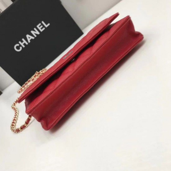 Replica WOC Classic trapuntato A15206 rosso