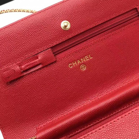 Replica WOC Classic trapuntato A15206 rosso