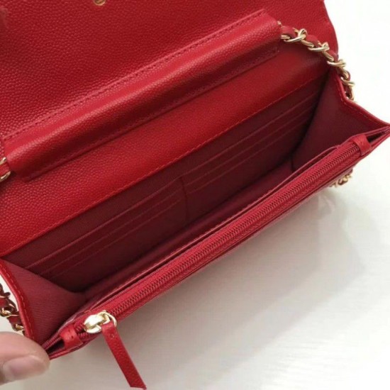 Replica WOC Classic trapuntato A15206 rosso