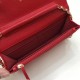 Replica WOC Classic trapuntato A15206 rosso