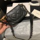 Replica Marsupio 19 in tweed di lana AS1163 Nero