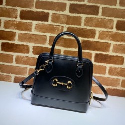 Replica 1955 Horsebit Borsa piccola con manico superiore 621220 Nero