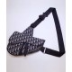 Replica Borsa da Saddle obliqua Christian Dior blu scuro Replica Borsa da Saddle obliqua Christian Dior blu scuro