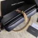Replica Borsa nappa YSL Saint Laurent kate 99 nera
