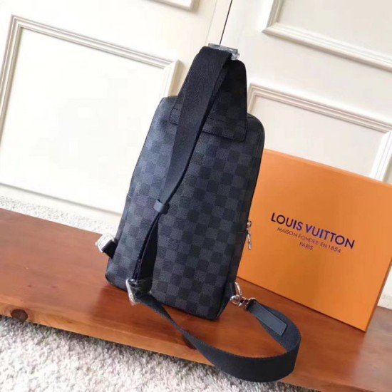 Replica Borse Avenue Sling Damier Graphite N41719