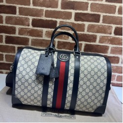 Replica Borsa da viaggio media Gucci Savoy 681295 Nera