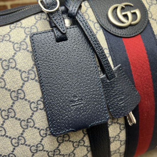 Replica Borsa da viaggio media Gucci Savoy 681295 Nera