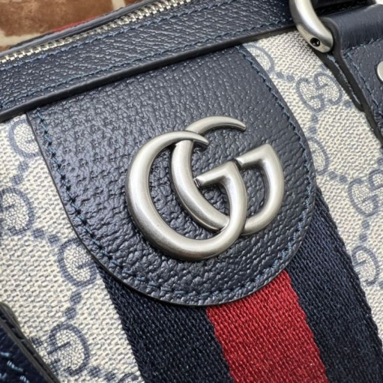 Replica Borsa da viaggio media Gucci Savoy 681295 Nera