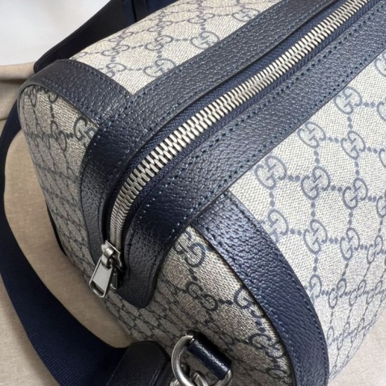 Replica Borsa da viaggio media Gucci Savoy 681295 Nera