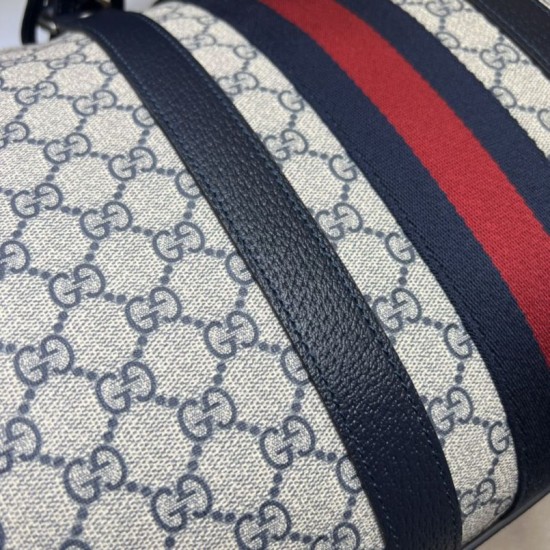 Replica Borsa da viaggio media Gucci Savoy 681295 Nera