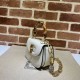 Replica Borsa Gucci Bamboo 1947 mini con manico superiore 686864 Beige