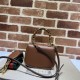 Replica Borsa Gucci Bamboo 1947 mini con manico superiore 686864 Claret