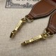 Replica Borsa Gucci Bamboo 1947 mini con manico superiore 686864 Claret