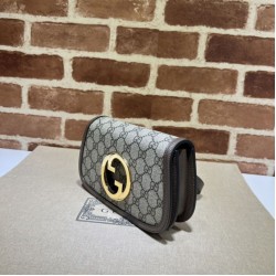 Replica Mini borsa Gucci Blondie ‎698630 Marrone