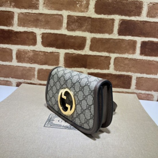 Replica Mini borsa Gucci Blondie ‎698630 Marrone