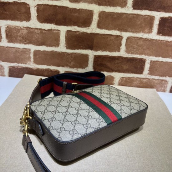 Replica Borsa a tracolla Gucci Ophidia GG 699439 Marrone
