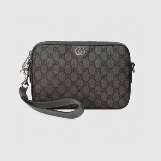 Replica Borsa a tracolla Gucci Ophidia GG 699439 Grigio