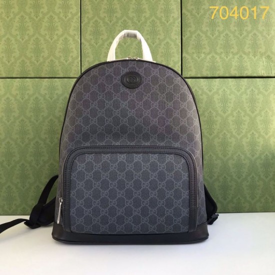 Replica Zaino Gucci con Incastro G 704017 Grigio