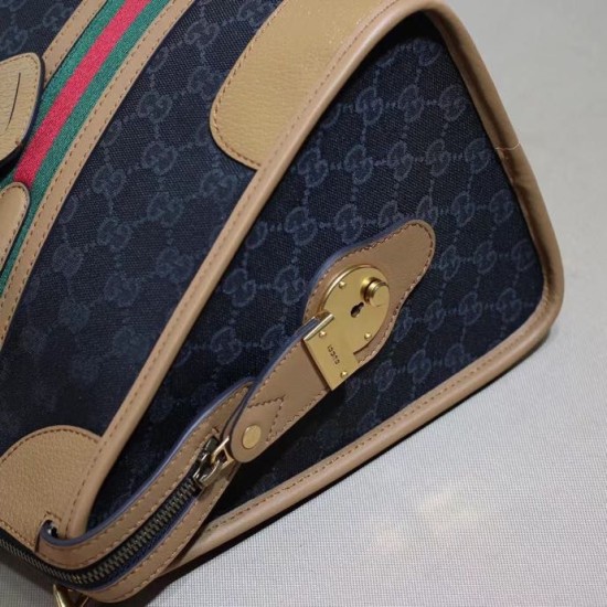 Replica Borsa Gucci media in tela con manico superiore 715666 blu