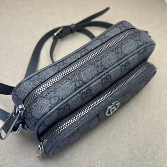 Replica Borsa Mini Gucci Ophidia 722557 Grigia