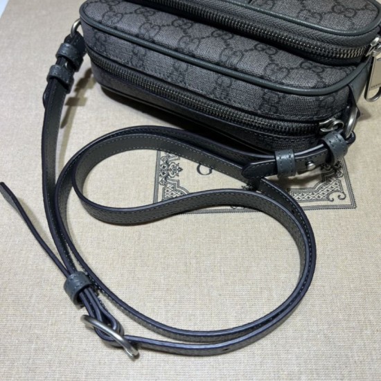 Replica Borsa Mini Gucci Ophidia 722557 Grigia