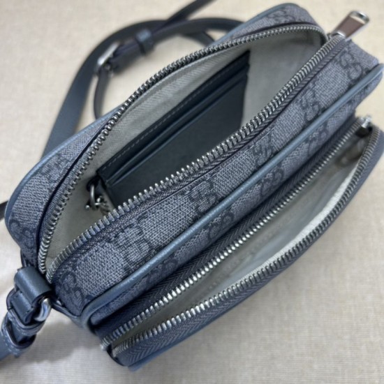 Replica Borsa Mini Gucci Ophidia 722557 Grigia