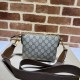 Replica Borsa Messenger Gucci con Interlocking G 723306 Marrone