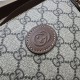 Replica Borsa Messenger Gucci con Interlocking G 723306 Marrone