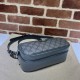 Replica Borsa a tracolla piccola Ophidia Gucci 723312 grigia