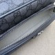 Replica Borsa a tracolla piccola Ophidia Gucci 723312 grigia