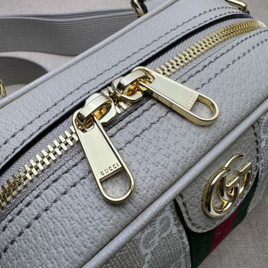 Replica Borsa Gucci Ophidia GG mini con manico superiore 724606 Beige