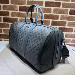 Replica Borsa da viaggio piccola Gucci Ophidia ‎724642 Grigio