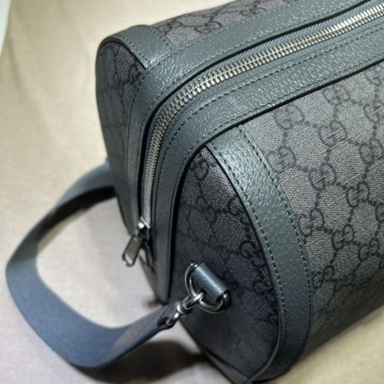 Replica Borsa da viaggio piccola Gucci Ophidia ‎724642 Grigio