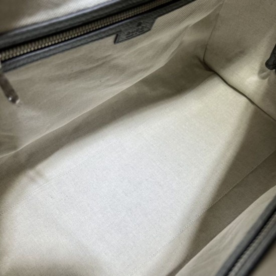 Replica Borsa da viaggio piccola Gucci Ophidia ‎724642 Grigio