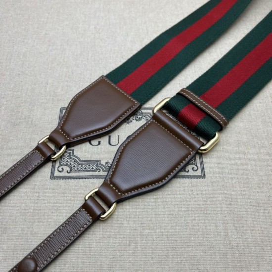 Replica Mini borsa Gucci Horsebit 1955 724713 Marrone