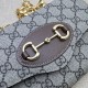 Replica Mini borsa Gucci Horsebit 1955 724713 Marrone