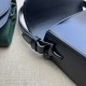 Replica Borsa a tracolla piccola Gucci Horsebit 1955 ‎726226 Nera