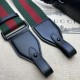 Replica Borsa a tracolla piccola Gucci Horsebit 1955 ‎726226 Nera