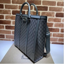 Replica Borsa tote media Gucci Ophidia 731793 Grigio