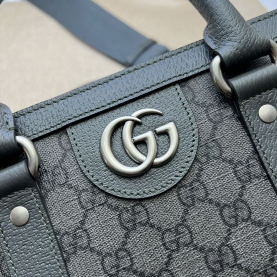 Replica Borsa tote media Gucci Ophidia 731793 Grigio