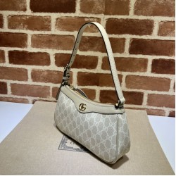 Replica Gucci Ophidia piccola borsa a mano 735145 Beige