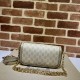 Replica Borsa a tracolla Gucci Horsebit 1955 735178 beige