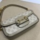 Replica Borsa a tracolla Gucci Horsebit 1955 735178 beige